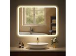Specchio Da Bagno A Led, Specchio Da Parete, Funzione Anticondensa, Illuminazione Dimmerabile