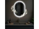 Specchio Da Bagno Con Bluetooth - Specchio Da Parete - Illuminazione A Led E Funzione Anticondensa