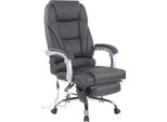 Sedia Massaggiante Ergonomica - Sedia Da Ufficio - Con Funzione Massaggio E Poggiapiedi Regolabile | Colore: Nero
