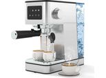 Macchina Per Caffè Espresso Costway Portafiltro 20 Bar Con Montalatte, Serbatoio Dell'acqua Rimovibile Da 1,7 Litri E Touchscreen, Macchina Per Caffè