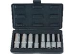Ks Tools Set Di Bussole Da 1/2 Tx, Lunghe, 8 Pz.E10-E24, 911.4420