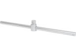 Ks Tools Maniglia A T 3/4 Con Pezzo Scorrevole, 450 Mm, 911.3405