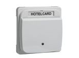 Elso Piastra Centrale Per Contatore Hotelcard Fashion/Riva/Scala Bianco Puro 203054