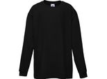 Maglietta Fruit Of The Loom Per Bambini, Manica Lunga (2 Pezzi/Confezione) BC4270 (14-15 Anni (164)) (Nero)