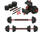 Set Di Manubri / Set Di Manubri Da 20 Kg Regolabile