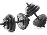 Set Di Manubri Per L'allenamento Della Forza 20 Kg - Set Di Manubri 20 Kg 12 Piastre