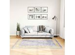Vidaxl Tappeto Lavabile Grigio 120X180 Cm Antiscivolo