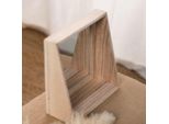 Specchio Cosmetico Con Cornice In Legno, 32 X 26 Cm