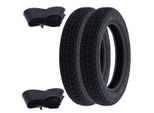 2X Pneumatico Scooter Heidenau K38 Classic + Camera D'aria 3.00-12 47J Tt - Modello A Blocchi