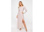 Made Of Emotion Maxi Abito Da Donna Sherab M719 Beige Xl