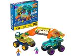 Mega Hot Wheels Monster Trucks Mega-Wrex Osso Crash Stunt Track