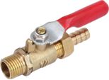 Asta | Valvola A Sfera In Ottone Con Barbiglio, Linea Aria Gas Carburante, Valvola Di Intercettazione, Raccordi Per Tubi Valvola