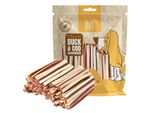 Crocchette Per Cani - Mersjo Soft Duck Strips Sandwich, Integratore Alimentare Salutare, Crocchette Morbide Naturali Ideali Per Animali Di Piccola E Grande Taglia 500G