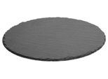 Piatto Da Portata In Ardesia Antracite 32 Cm X 32 Cm X 32 Cm