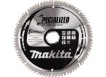 Makita Efficut Sega A Gattuccio E Troncatrice 216 X 30 Mm - 80 Denti