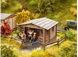 Casa Dell'orto Noch, Mini Kit Tagliato Al Laser, 3,9 X 3,8 Cm Per Tt, Perfetto Per Scene Di Modellini Realistici