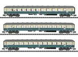 Minitrix 15639 Set Di Carrozze Passeggeri "Treno Rapido"""