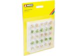 Ciuffi D'erba Noch Profi "Stony"", Decorazione Realistica Di Erba Da Modellismo, 25 Pezzi, Ideale Per Gli Scartamenti G, H0, Tt, N"