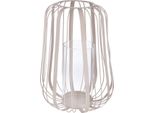 Gilde Windlicht, "Rimini"", Metall, Beige, Ve 3, H. 27 Cm, D. 19 Cm 69737"