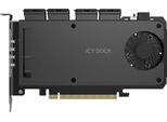 Icy Dock MB204MP-B Icydock Adapter 4 X M.2 Nvme Ssd Mobile Rack Adapter Card Fo