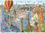 Puzzle Ravensburger Il Giro Del Mondo In 80 Giorni 1000 Pezziů