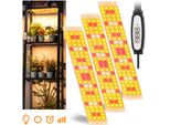 13.5W Pianta Lampada Led Luce Solare Con 3/9/12H Timer, Sei Livelli Di Oscuramento, 288 Led Crescere Luce Crescere Luce Per Piante Da Interno, Fiori, Verdure