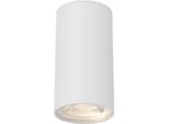 Braytron Led Spot Da Soffitto Bianco Sottile Faretto Da Superficie Piccolo Tondo GU10 Ø 5,5 Cm Altezza 10 Cm