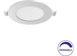 Braytron Led Dimmerabile Faretto Da Incasso Faretto Da Soffitto 4W 68Mm 4000K Piatto E Sottile IP40 Faretto Da Soffitto Sottile Continuamente Dimmerabile