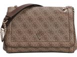 Guess Borsa A Tracolla Noelle Ii Latte Logo/Marrone : Marrone-30 Assortimento Colori: Marrone-30