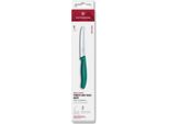 Swiss Classic, Coltello Da Pomodoro E Da Tavola, 6 Pezzi, 11 Cm, Onde, Verde, Scatola