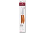 Swiss Classic, Coltello Da Pomodoro E Da Tavola, 2 Pezzi, 11 Cm, Onde, Arancione, Scatola