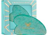 Crystallove Piastra Per Massaggio Facciale Gua Sha In Amazzonite - Edizione Limitata