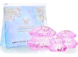 Coppe In Silicone Crystallove Per Il Massaggio Del Corpo Con Glitter - Rosa