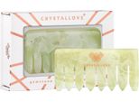 Pettine Per Il Massaggio Del Cuoio Capelluto In Giada Crystallove