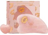Crystallove Piastra Per Massaggio Facciale Gua Sha Al Quarzo Rosa Selflove