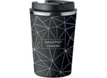 Tazza Termica Nera Premium The Best Great Father Regalo Per Il Nonno KT_162