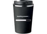 Tazza Termica Premium Con Stampa Loading Power, Caffè, 350Ml, 0,35L, KT_011
