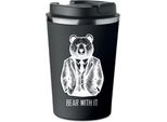 Tazza Termica Premium Con Stampa Bear With You Regalo 350Ml 0,35L KT_014