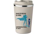 Tazza Termica Premium Per La Festa Degli Insegnanti Teacher Hero KT_120