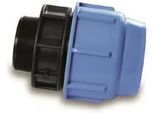 Passaggio Pe Con Filettatura 63-2,5' M Guarnizione Blu PN16