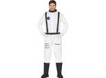 Fiestas Guirca - Abito Da Astronauta Per Uomo FG444 (L) (Bianco/Nero)