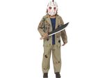 Fiestas Guirca - Costume Da Jazzista Per Bambini FG792 (146-152) (Beige/Blu)