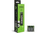 Batterie Alcaline Videx LR6/AA, 4 X Confezione Da 15, In Confezione Termoretraibile