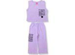 Bonito | Set Completo Maglietta E Pantaloncini - Taglia 128 - Viola - 100% Cotone - Comodo E Alla Moda