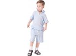 Bonito | Set Completo Da Ragazzo - T-Shirt E Pantaloncini - Taglia 122 - Cotone - Comodo E Alla Moda