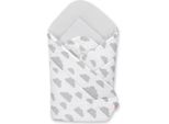 Babynest - Nido Per Bambini - Culla Sicura E Confortevole Per I Neonati - Grigio Nuvola/Grigio