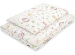 Set Per Culla 2 Pezzi - Set Per Culla - 100% Cotone, Delicato Sulla Pelle E Traspirante