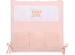 Cot Tidy - Organizer - 6 Scomparti - Piccolo Principe/Principessa - 100 % Cotone - Rosa Cipria