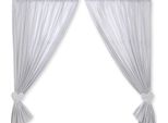Tende Da Bagno - Tende Per Bambini - 100% Cotone, Lavabili E Dal Design Elegante Con Cuori Pendenti