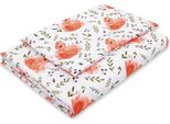 Set Di Biancheria Da Letto 2 Pezzi - Set Per Culla - Lavabile In Lavatrice - Cotone Resistente E Traspirante